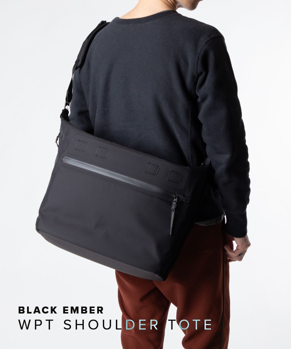 ブラックエンバー BLACK EMBER 110015 ショルダーバッグ WPT SHOULDER TOTE メンズ バッグ ビジネス コーデュラ カジュアル 通勤 クロスボディ お出かけ ギフト プレゼント 鞄 ブラック
