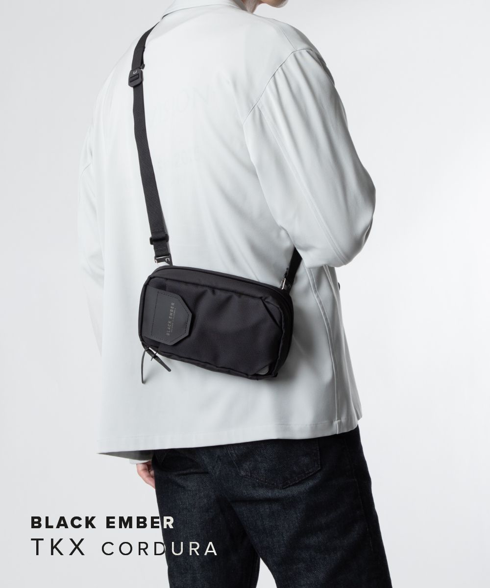 樂天商城 - ブラックエンバー BLACK EMBER TKX CORDURA RN66 VELOCITY ティーケーエックス 130027 ポシェット メンズ バッグ ブラック