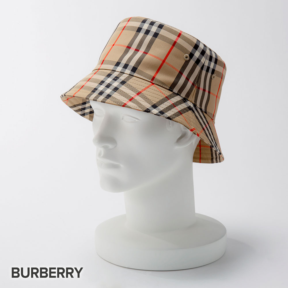 СХ꡼ BURBERRY 80269271 2 PANEL BUCKET HAT ǥ Хåȥϥå ֥١ ϥå ˹ Ĥй XS S M L XL