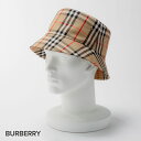 バーバリー BURBERRY 80269271 2 PANEL BUCKET HAT レディース バケットハット アーカイブベージュ ハット 帽子 つば広 XS S M L XL