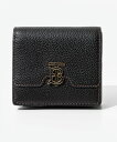 バーバリー 革二つ折り財布 レディース バーバリー BURBERRY 8062347 二つ折り財布 LS TB BIFOLD WALLET LGL レディース 財布 ミニ財布 グレイニーレザー TBフォールディングウォレット ロゴ 小銭入れ コンパクト プレゼント ギフト 贈り物 シンプル 誕生日 記念 お祝い ブラック