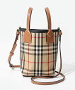 バーバリー BURBERRY 8070461 ショルダーバッグ LS MN LONDON TOTE YUC レディース バッグ ミニ ロンドン トート 斜め掛け カジュアル 肩掛け ハンドバッグ プレゼント お出かけ ヴィンテージチェック 誕生日 オシャレ ギフト 鞄 ベージュ