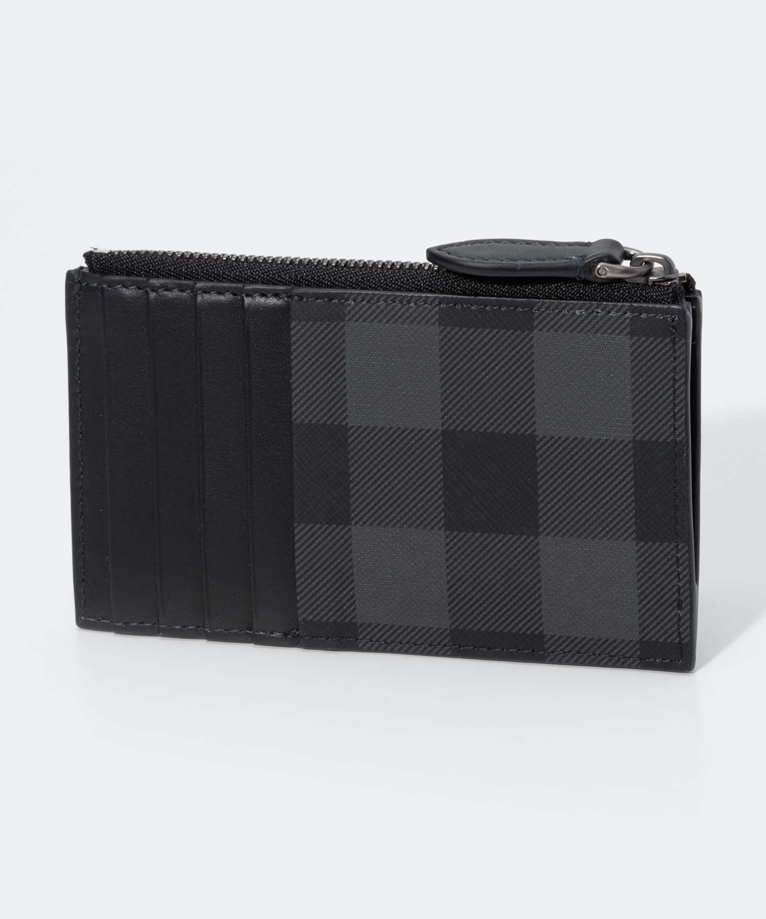 バーバリー BURBERRY 8071680 カードケース MS ALWYN BRT メンズ ファッション小物 ビジネス 名刺入れ フラグメントケース コインケース ロゴ レザー プレゼント お祝い 通勤 通学 コンパクト ギフト 誕生日 チャコール