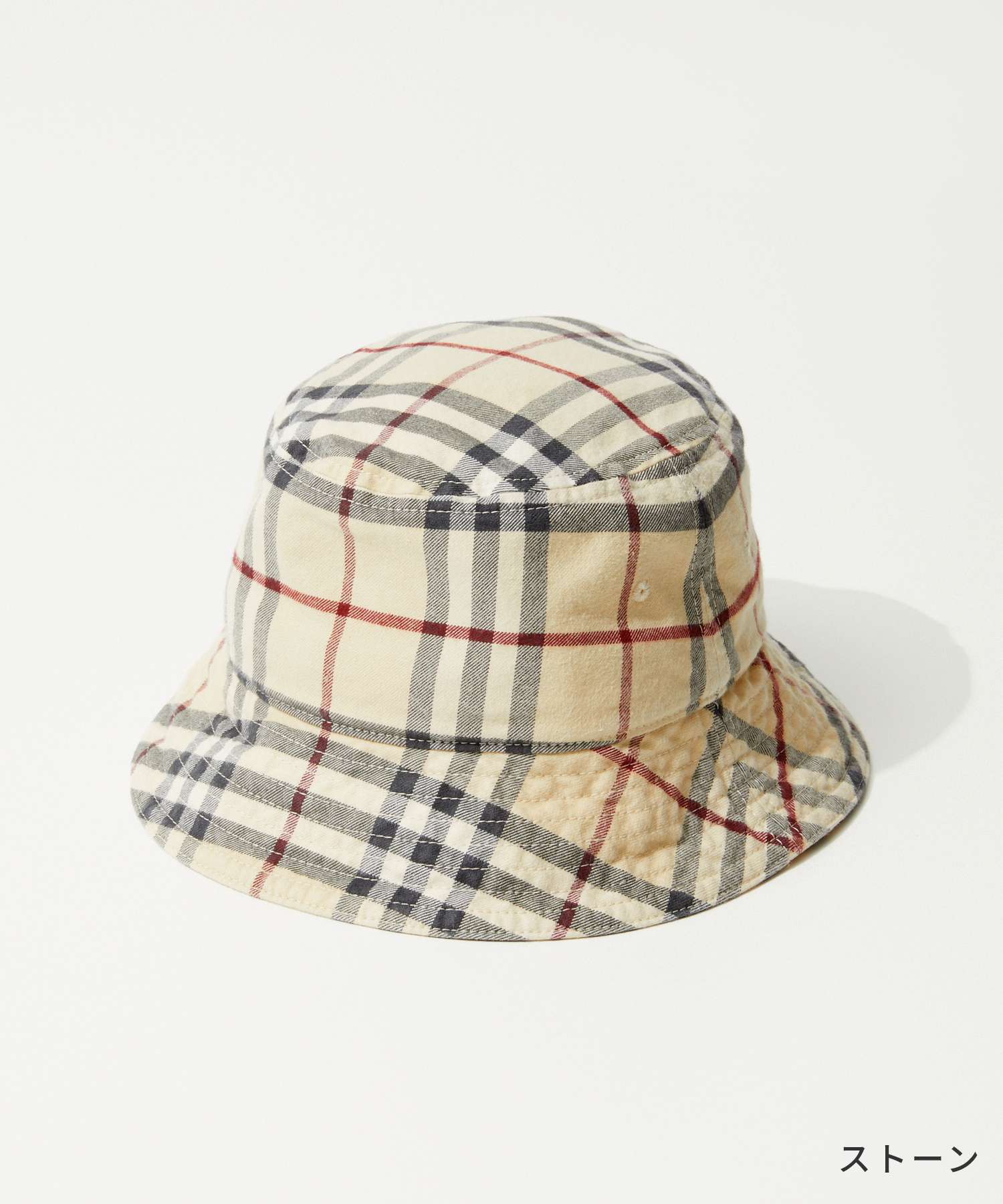 バーバリー BURBERRY 8075657 8075650 帽子 CLASSIC BUCKET レディース チェック ...