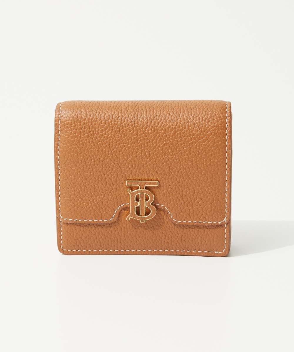 バーバリー 財布（レディース） バーバリー BURBERRY 8062397 二つ折り財布 LS TB BIFOLD WALLET LGL レディース 財布 ローラ ミニ財布 コンパクトウォレット レザー TBロゴ キルティング ギフト カジュアル プレゼント 記念 お祝い A7527 LOLA COMPACT WALLET ウォームラセットブラウン