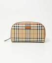 バーバリー BURBERRY LS MD COSMETIC POUCH DFC 8067158 A7026 レディース バッグ セカンドバッグ ラージ クラッチバッグ ポーチ おしゃれ ハンドバッグ サブバッグ 収納 大容量 レザー 鞄 プレゼント お祝い 記念 ギフト