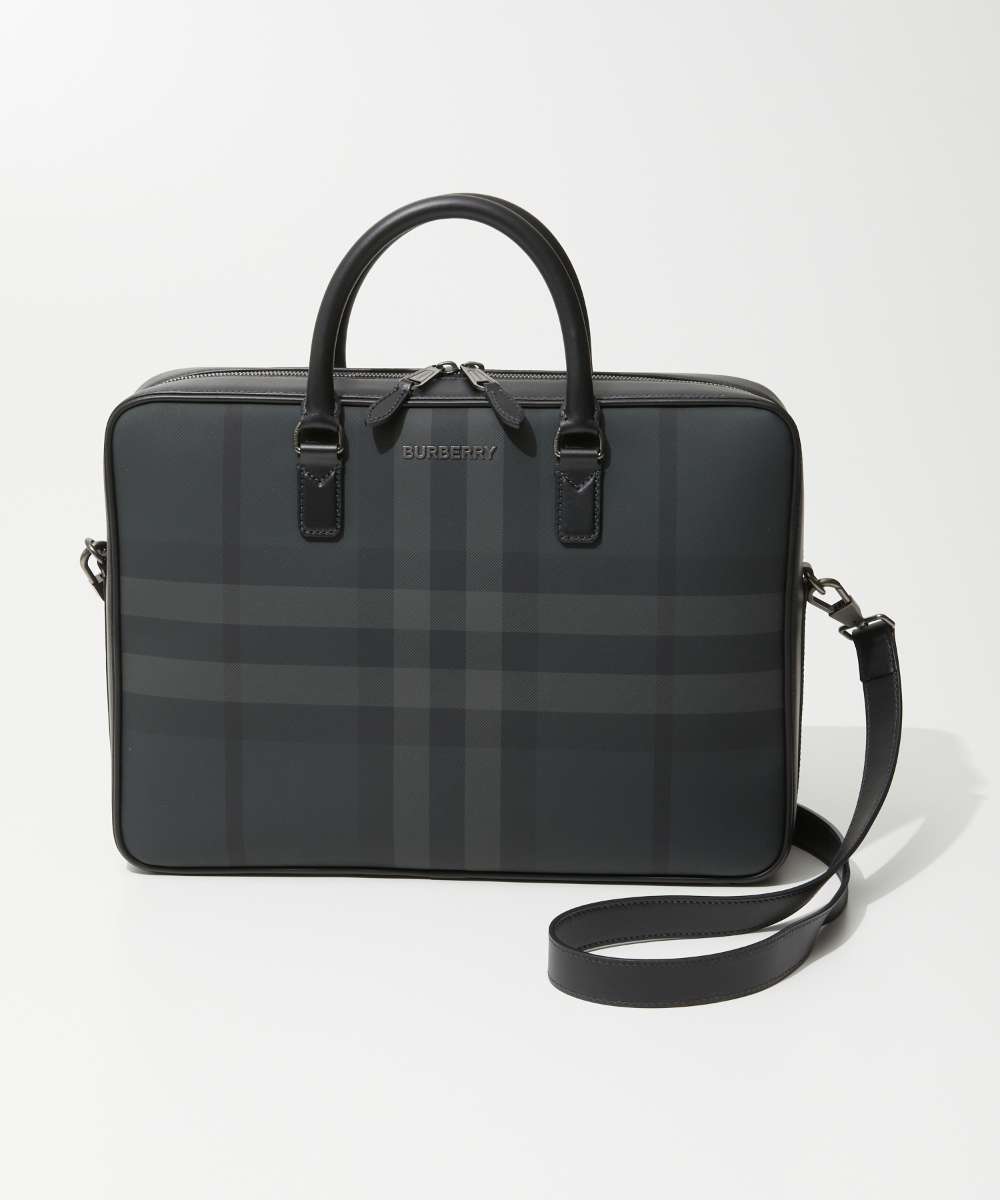 ブリーフケース バーバリー BURBERRY ML AINSWORTH BRT 8065338 A1208 メンズ バッグ ブリーフケース トートバッグ 通勤 通学 A4対応 プレゼント ギフト 誕生日 父の日 就職祝い ビジネスバッグ ショルダーバッグ