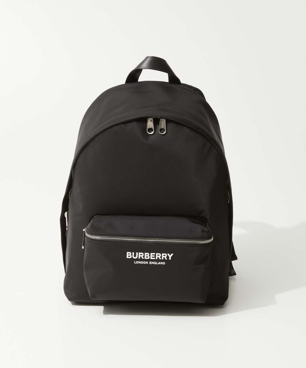 バーバリー BURBERRY 8063495 バックパック ML JETT PN9 メンズ バッグ リュックサック ラバーロゴ お出かけ 通勤 通学 旅行 カジュアル A1189 鞄 ギフト プレゼント ブラック