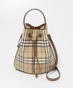 バーバリー BURBERRY LL SM DRAWSTRING BUCKET DFC 8096289 A9534 レディース バッグ ショルダーバッグ スモール TB バケットバッグ ドローストリング チェック柄 ロゴ プレゼント 誕生日 ギフト 鞄 バーバリ ブランド イギリス ショルダー