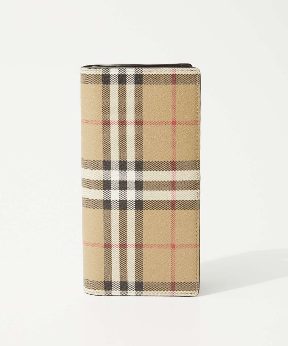 バーバリー BURBERRY 8084168 長財布 メンズ 財布 ロングウォレット ロゴ チェック柄 カジュアル プレゼント ギフト …