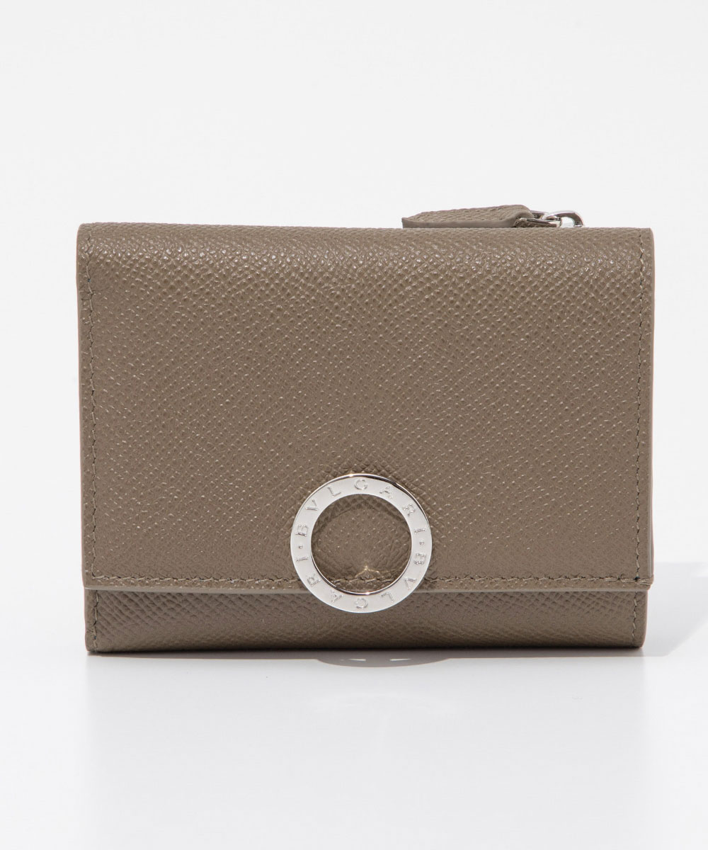 ブルガリ BVLGARI 293762 三つ折り財布 Wallets メンズ レディース ミニ財布 レザー ロゴクリップ 豆財布 小銭入れ スリムコンパクトウォレット カジュアル ギフト プレゼント さいふ 無地 ブラウンのサムネイル