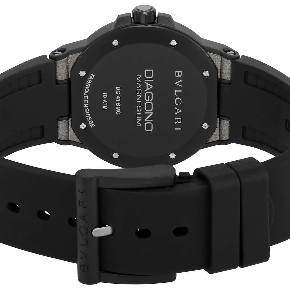 ブルガリ BVLGARI ディアゴノマグネシウム メンズ 時計 腕時計 自動巻 グレー DG41C14SMCVD 金無垢