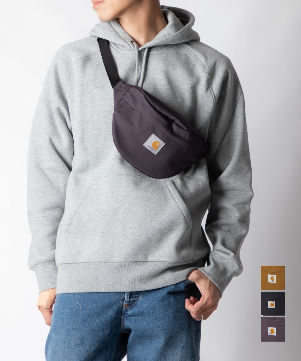 カーハート ウエストポーチ メンズ カーハート Carhartt I030650 ボディバッグ メンズ レディース バッグ ジェイク ヒップバッグ ショルダーバッグ カジュアル JAKE HIP BAG 斜め掛け サコッシュ 軽量 シンプル ブランド ロゴ ウエストポーチ ギフト プレゼント 誕生日 記念 アウトドア ブラック