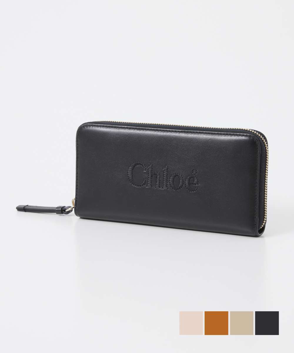 クロエ Chloe CHC23AP970I10 長財布 レディース 財布 ロングウォレット クロエ センス ラウンドファスナー レザー 本革 ロゴ プレゼント ブランド おしゃれ ギフト 誕生日 シンプル お祝い 記念 CHLOE SENSE 全4色