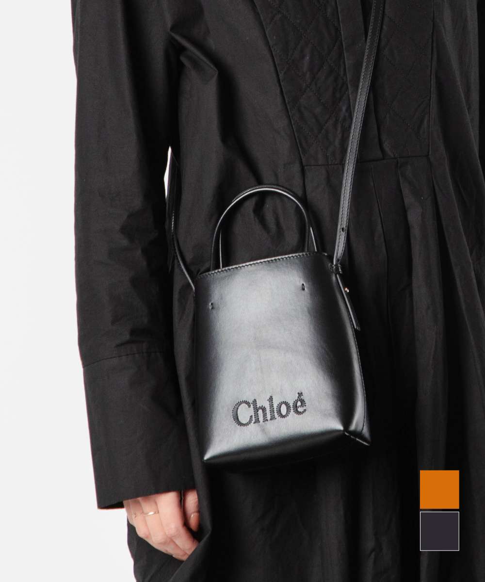 クロエ Chloe CHLOE SENSE CHC23UP873I10 レディース バッグ ショルダーバッグ MICRO TOTE マイクロ トート 肩掛け レザー クロスボディバッグ カジュアル シンプル お出かけ コンパクト プレゼント お祝い ブランド ギフト 鞄 ブランド ショルダー
