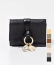 クロエ Chloe CHC21WP946F57 三つ折り財布 レディース 財布 ミニ財布 アルファベット レザー 本革 小銭入れ コンパクトウォレット シンプル...