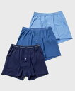 カルバンクライン Calvin Klein Trunks Pants トランクス Cotton Classic Knit Boxer-3 Pack コットン ク...