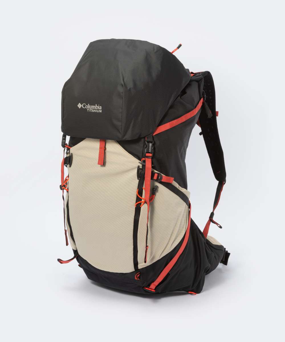 ＼14%OFF／ コロンビア Columbia 1932591 バックパック メンズ レディース バッグ リュックサック タイタン パス Titan Pas 48L Backpack お出かけ カジュアル 登山 アウトドア ハイキング キャンプ 出張 ギフト プレゼント 記念 ブラック×ベージュ 48L