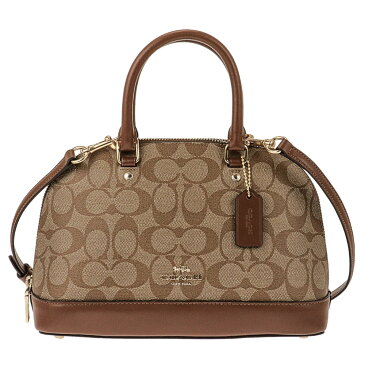 コーチ COACH トートバッグ レディース バック 手提げバッグ ショルダーバッグ キレカジ シグネチャー 2way ミニボストン プレゼント お祝い 記念 お出かけ ベージュ×ブラウン F27583