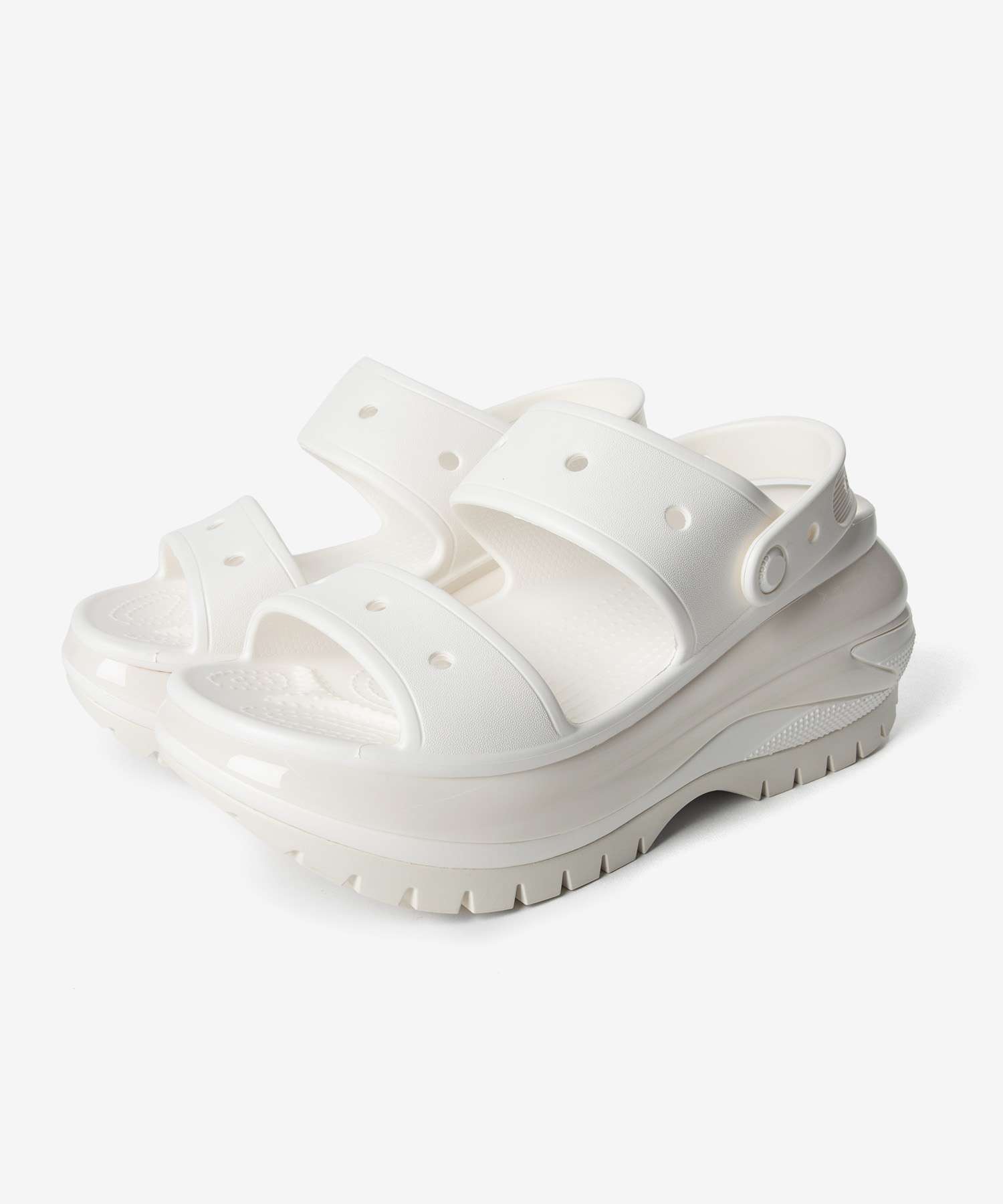 クロックス crocs Classic Mega Crush Sandal W メガクラッシュサンダル Sandals ...