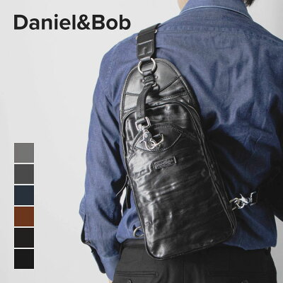【10%OFF!】 ダニエル&ボブ DANIEL&BOB ボディバッグ P108 1836 メンズ バック ピッポ PIPPO ローディ— RODI カジュアル レザー 本革 全7色