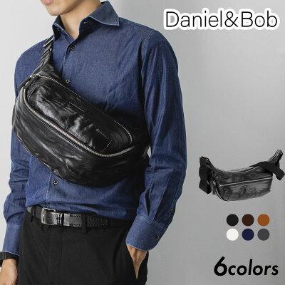ダニエル&ボブ DANIEL&BOB ボディバッグ メンズ バック トンミ TOMMI ローディー レザー カジュアル オフィス 本革 ショルダーバッグ 全6色 P305-1836
