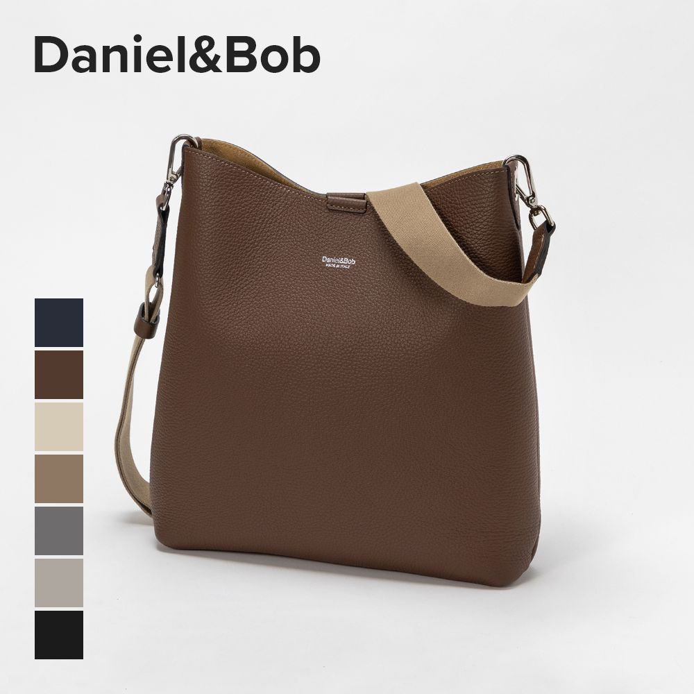 ダニエル＆ボブ ショルダーバッグ（メンズ） ダニエル&ボブ DANIEL&BOB U508.30 2123 ショルダーバッグ MINI CULODORO SHOULDER.30 ミニクロドーロ ショルダー30 メンズ バッグ 肩掛け カジュアル シンプル 本革 お出かけ プレゼント お祝い 斜め掛け 全7色