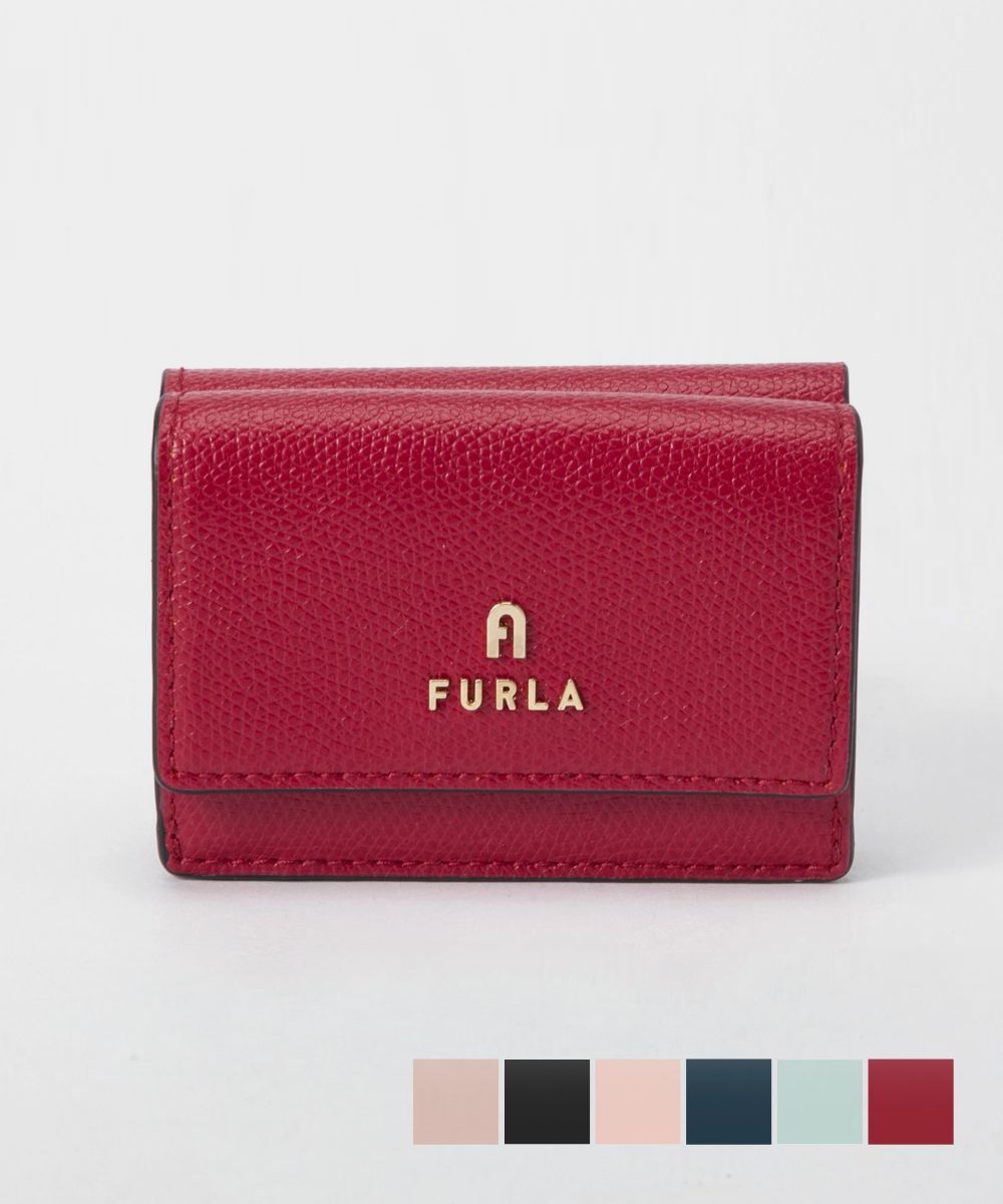 フルラ 財布 レディース フルラ FURLA WP00318 ARE000 三つ折り財布 カメリアSサイズ レディース 財布 ミニ財布 レザー 本革 小銭入れ シンプル コンパクトウォレット 折りたたみ キレカジ ギフト CAMELIA S COMPACT WALLET TRIFOLD プレゼント お祝い 記念 全7色