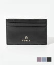 フルラ 名刺入れ フルラ FURLA WP00305 ARE000 カードケース CAMELIA S CARD CASE レディース ファッション小物 カメリア Sサイズ レザー ビジネス シンプル パスケース ホルダー 定期入れ プレゼント お祝い 通勤 無地 ギフト 誕生日 記念 オーラ / セレスティアル / ブラック