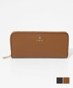 U-STREAM 長財布 フルラ FURLA WP00313 HSF000 長財布 CAMELIA XL ZIP AROUND SLIM レディース 財布 カメリア レザー ジップアラウンド スリム XLサイズ 本革 ロゴ シンプル ギフト プレゼント ラウンドファスナー おしゃれ お祝い ブラック / コニャック / セレスティアル