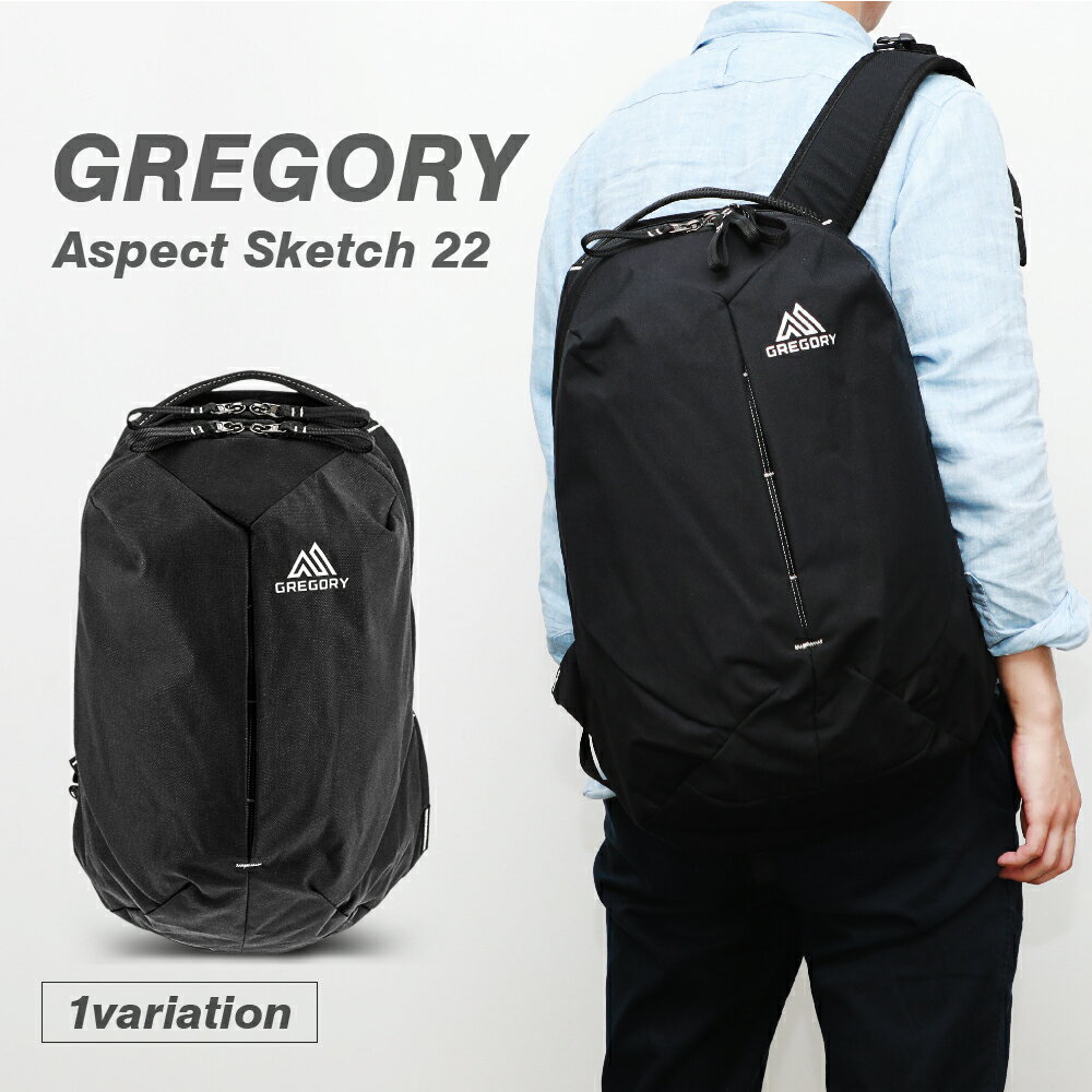 グレゴリー GREGORY Aspect Sketch 22 Ur メンズ バッグ リュック GRE-109451052 アスペクト　スケッチ 22L バックパック A4対応 トレイルブランド リュックサック キッズ アウトドア バッグ