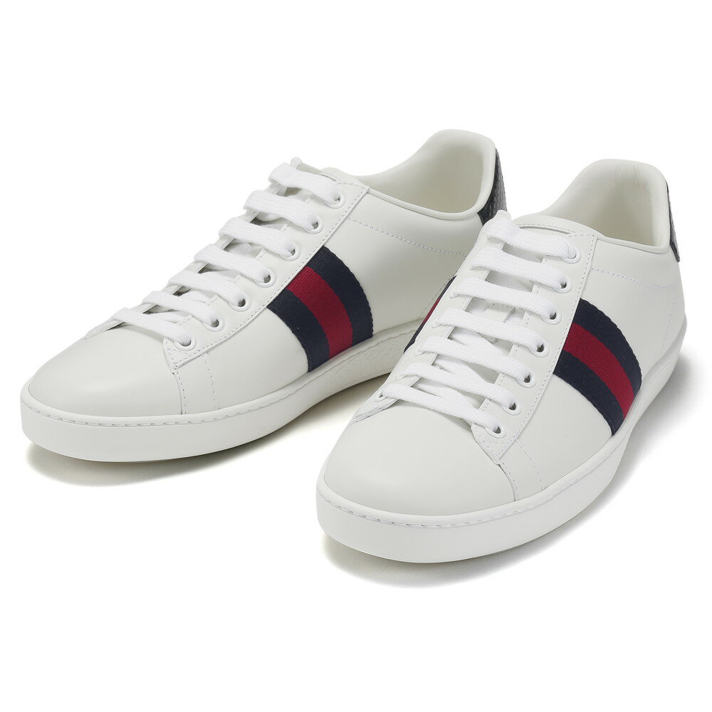 グッチ GUCCI スニーカー レディース エース レザー ウィメンズ ACE 387993 02JR0 9072 カジュアル シューズ ホワイト 白 ブランドのサムネイル