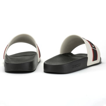 【2000円OFFクーポン配布中!11日1:59迄】グッチ GUCCI サンダル メンズ シューズ 522884-JC200-9572 ストライプ ラバー ラグジュアリー ブランド イタリア ビーチサンダル シャワーサンダル スライド
