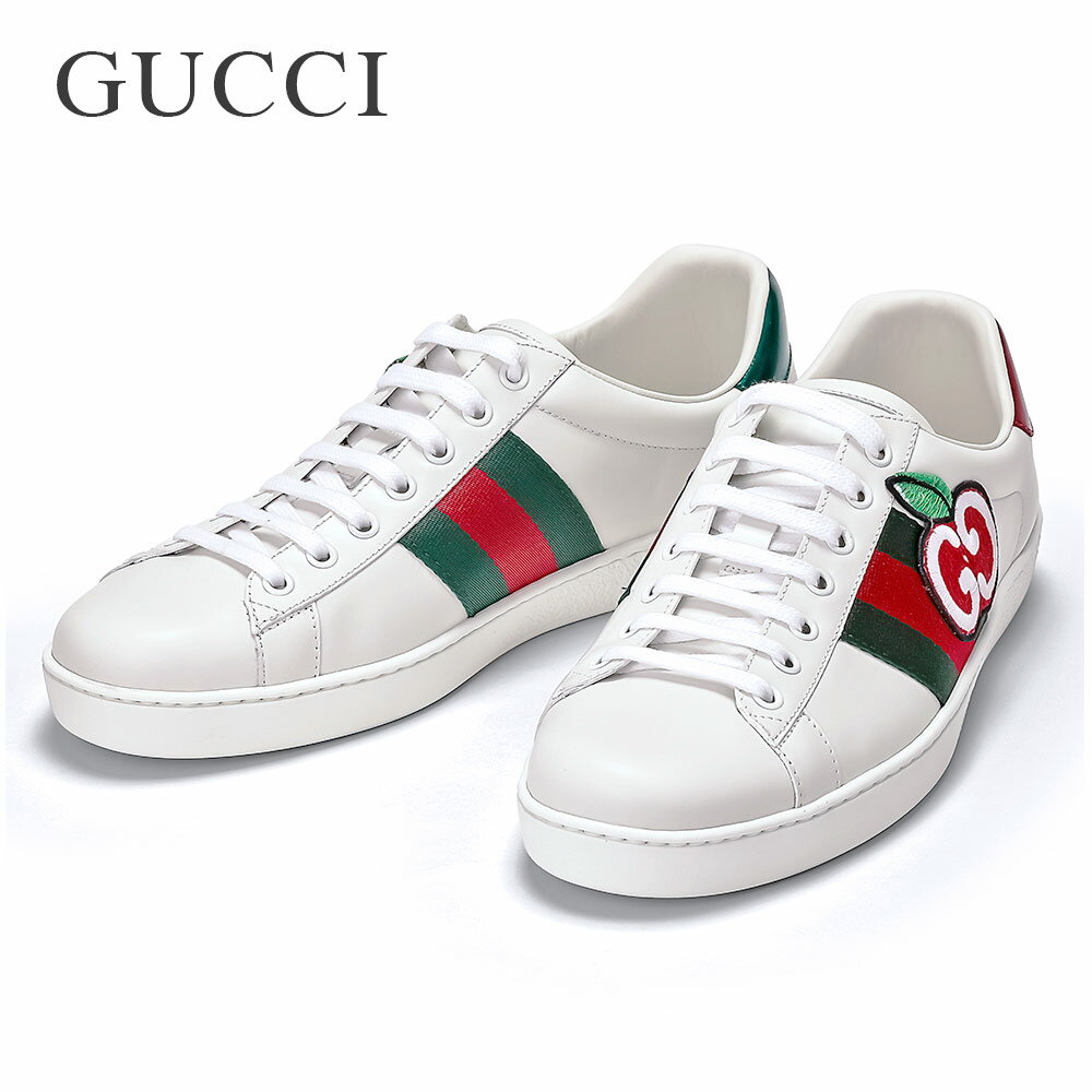 グッチ GUCCI スニーカー メンズ エース シューズ 靴 ラグジュアリー ブランド イタリア ランニング スポーツ カジュアル 白 611376-DOPE0-9064