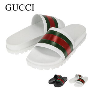 グッチ GUCCI サンダル メンズ シューズ 429469-GIB10 -1098 429469-GIB10-9079 ウェブライン ラグジュアリー ブランド ビーチサンダル シャワーサンダル 25.0cm 〜 28.0cm ブラック ホワイト