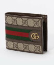 グッチ GUCCI 597609 96IWT 二つ折り財布 レディース 財布 ミニ財布 オフィディア GGスプリーム 小銭入れ レザー 本革 ロゴ プレゼント お祝い 記念 コンパクトウォレット 折りたたみ OPHIDIA ベージュ