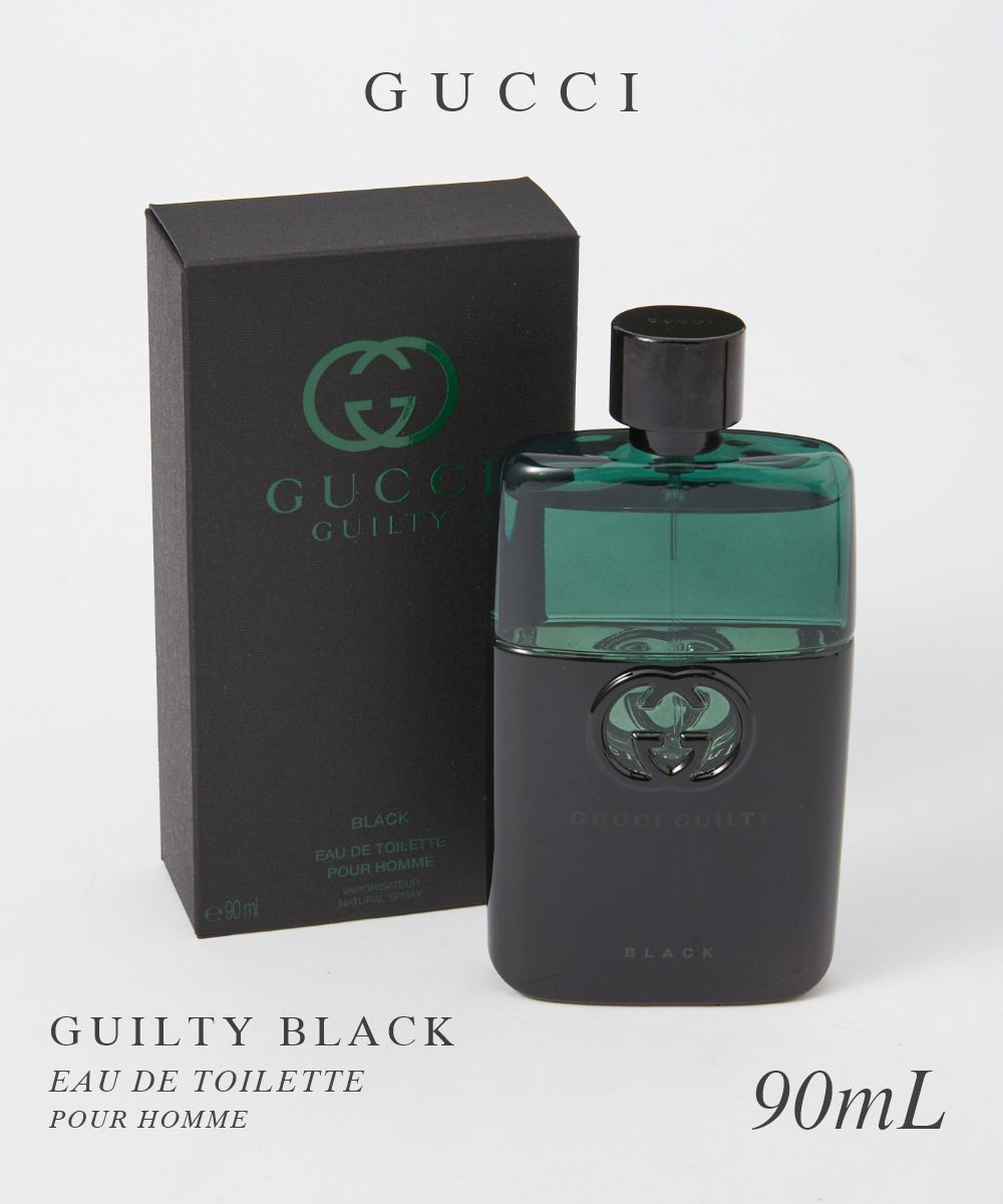 グッチ GUCCI オードトワレ メンズ フレグランス ギルティ ブラック プールオム EDT 90mL GUILTY BLACK カップルフレグランス ギフト プレゼント 香水 フレグランス