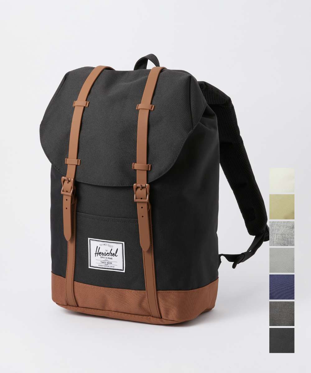 ハーシェル サプライ Herschel Supply 10066 リュック RETREAT メンズ レディース バック リトリート 19.5L デイパック リュックサック BAKCPACK バックパック お出かけ 通勤 通学 旅行 軽量 ギフト プレゼント 誕生日 記念 鞄 全13色