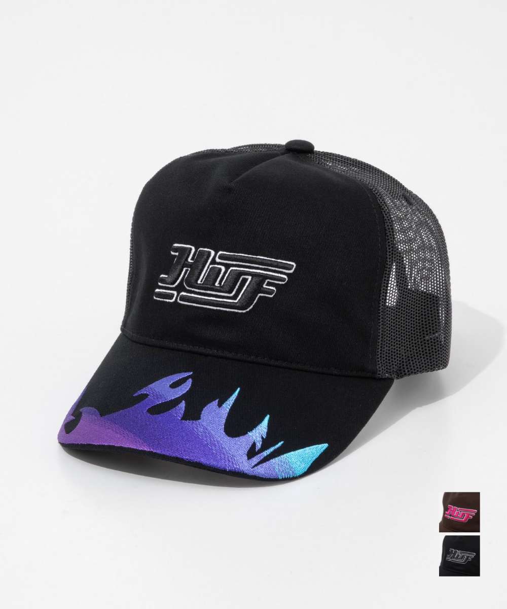 樂天商城 - ハフ HUF EXHAUST TRUCKER エグゾースト トラッカー HT00887 キャップ ロゴ メンズ レディース 帽子