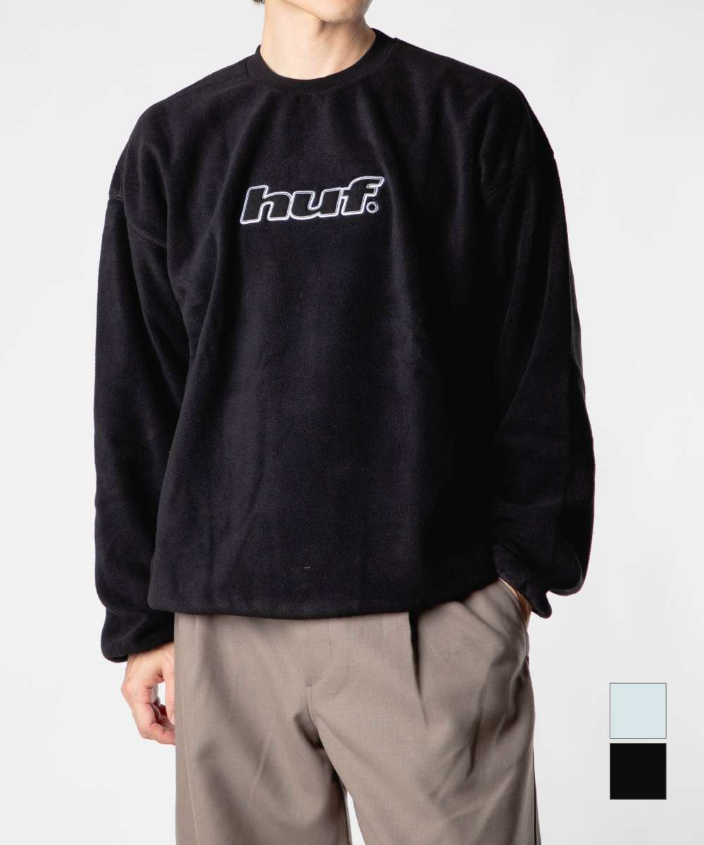 Rakuten - ハフ HUF H DOT POLAR FLEECE CREWNECK エイチ ドット ポーラー フリース クルーネック スウェットシャツ FL00247 トレーナー スウェット ロゴ ユニセックス トップス