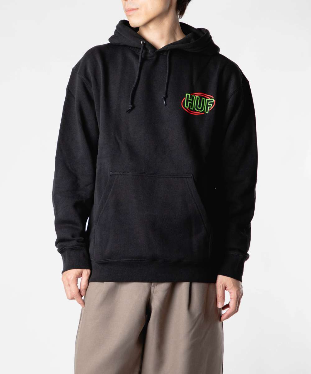 【MAX35%OFF】 ハフ HUF PROMO P/O HOODIE プロモ フーディー PF00764 パーカー プルオーバー ロゴ メンズ レディース トップス
