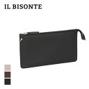 イル ビゾンテ IL BISONTE SCA068 PI0005 ポーチ メンズ レディース ファッション小物 レザー 本革 コンパクト コスメ 化粧 小物入れ...