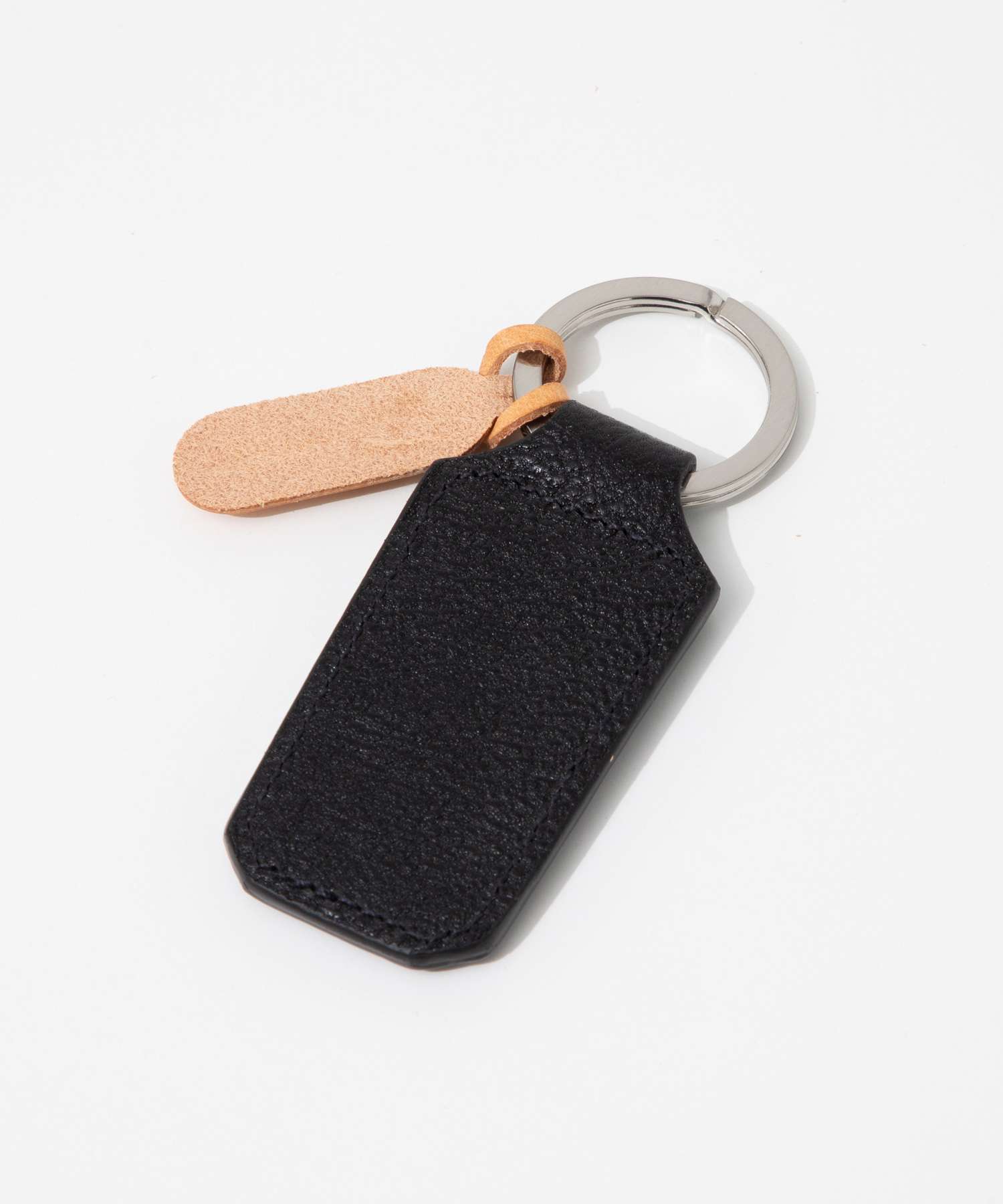 イル ビゾンテ IL BISONTE SKH143 PO0001 キーリング KEY HOLDER メンズ レディース キーホルダー レザー シンプル コンパクト アクセサリー ギフト プレゼント 記念 お祝い 通勤 通学 ブラック 3