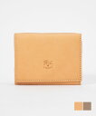 イル ビゾンテ IL BISONTE SMW036 PV0005 三つ折り財布 Medium Wallet Classic メンズ レディース 財布 レザー 本革 ウォレット コンパクト 三つ折り 折り畳み ブランド おすすめ 人気 おしゃれ プレゼント ギフト 贈り物 シンプル 記念 お祝い グレージュ ナチュラル