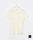 ジルサンダー ジルサンダー プラス JIL SANDER+ J47GC0012 J45031 Tシャツ メンズ トップス 半袖 ロゴ カジュアル シンプル 春夏 コットン カットソー 綿 ギフト プレゼント T SHIRT CN SS ホワイト ブラック S M L