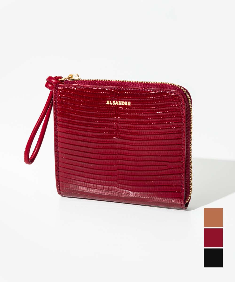 ＼10%OFF／ ジルサンダー JIL SANDER CREDIT CARD PURSE GIRO J07VL0004 P6966 レディース 財布 コインケース - 無地 カードケース L字ファスナー プレゼント ビジネス シンプル ブランド 通勤 通学 コンパクトウォレット ギフト プレゼント 誕生日 記念 お祝いブランド 小