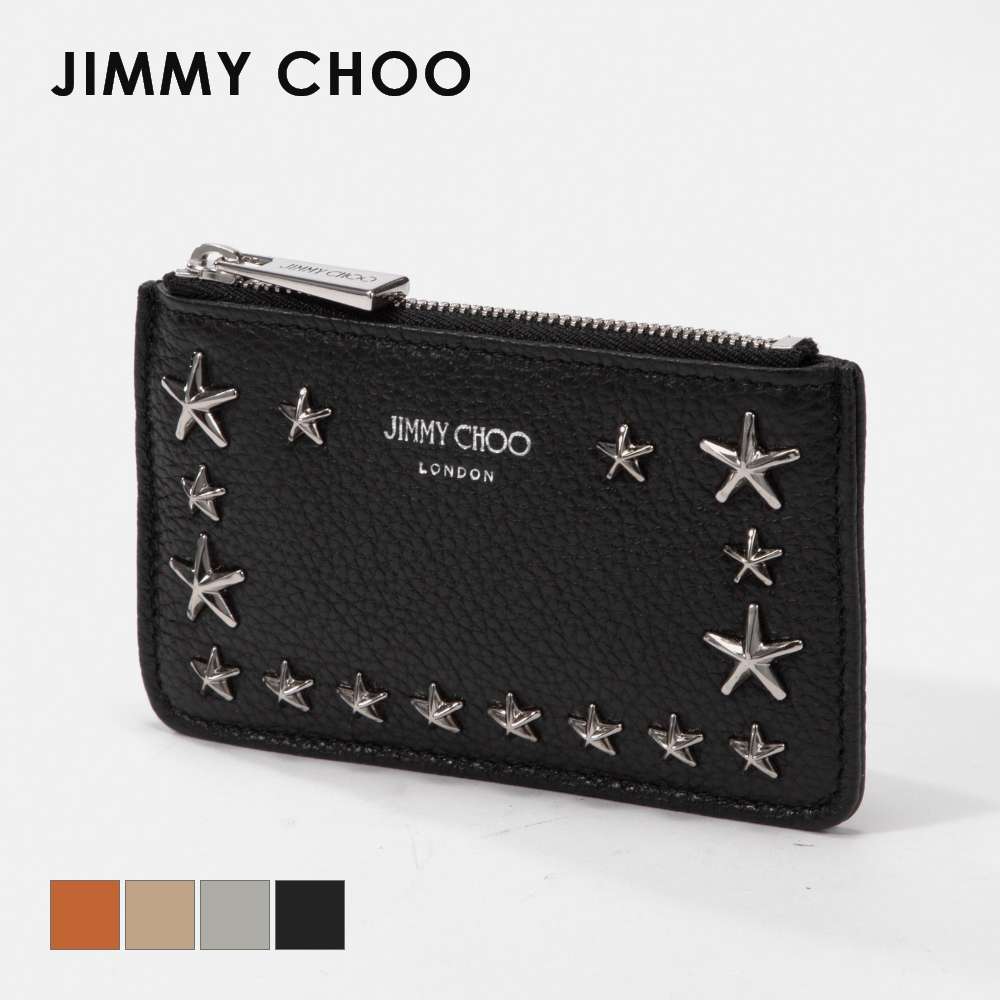 ジミーチュウ JIMMY CHOO NANCY UUF 小銭入れ ナンシー 財布 革財布 メンズ プレゼント コインケース 無地 ビジネス スリム スタースタッズ 本革 小物 お祝い 記念 ビジネス シンプル 通勤 通学 コンパクト ギフト 誕生日 記念日 全4色