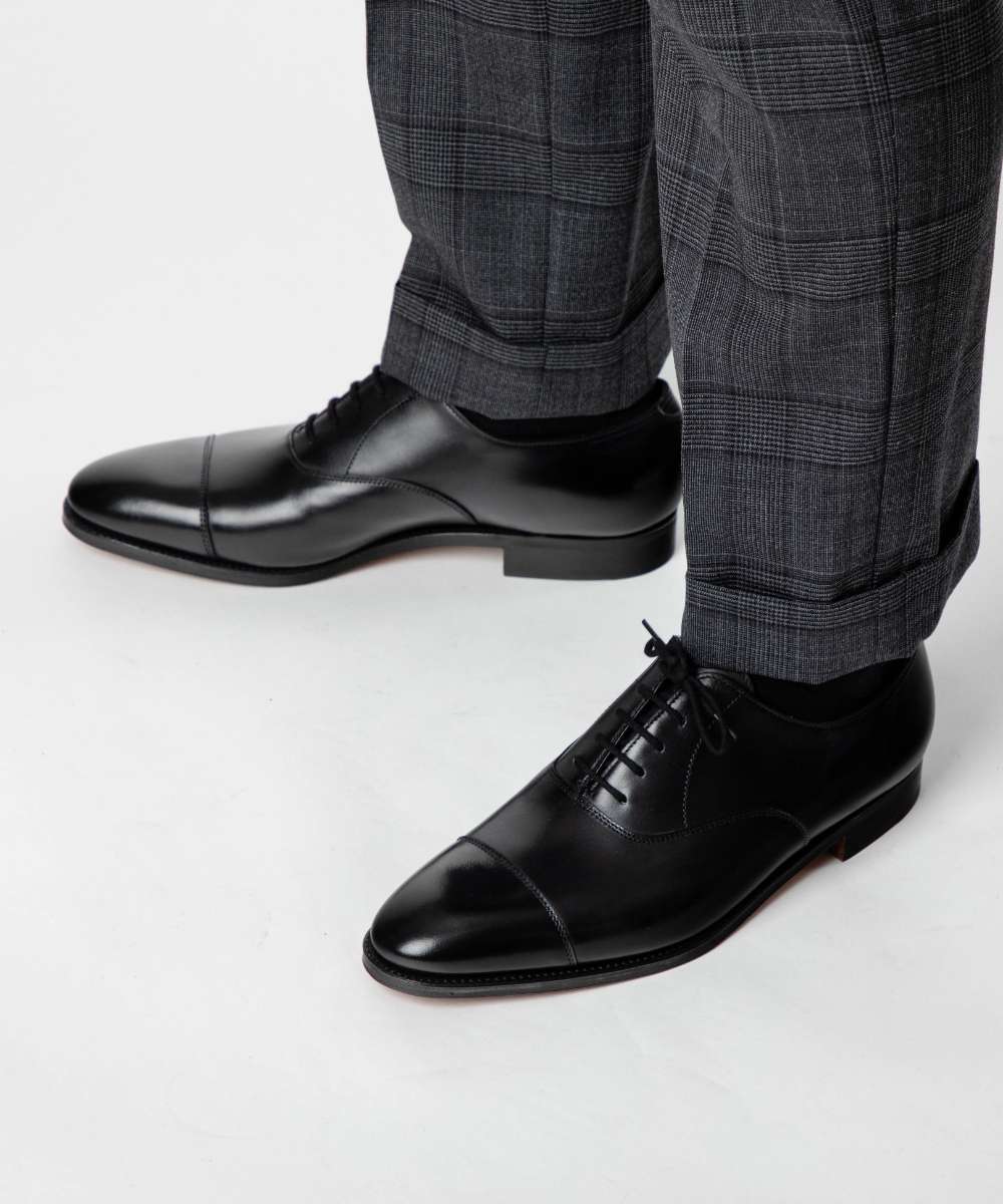 ジョン・ロブ ビジネスシューズ メンズ ジョンロブ JOHN LOBB 008031L ビジネスシューズ CITY II CALF M/W SS メンズ シューズ シティ2 レザー ドレスシューズ 革靴 オックスフォード OXFORD 008031LE1R SINGLE LEATHER SOLE LAST 7000 ブラック 25.0～27.5cm