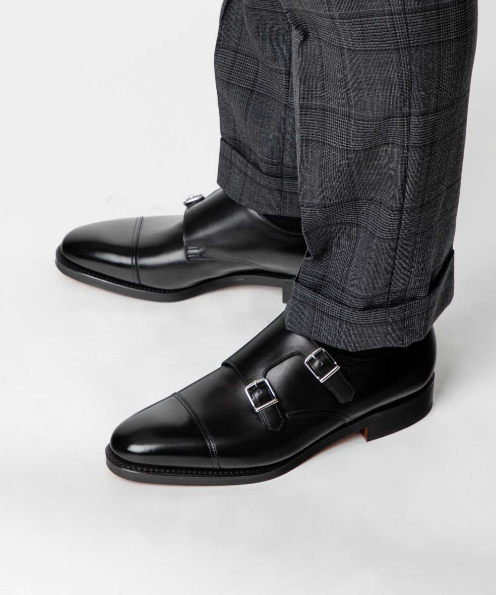 ジョン・ロブ ビジネスシューズ メンズ ジョンロブ JOHN LOBB 228032L ビジネスシューズ WILLIAM PD BCL CALF M/W DS メンズ シューズ ウィリアム レザー ダブルモンクストラップ ビジネス ドレスシューズ フォーマル カジュアル オフィス 紳士靴 革靴 ラスト 9795 ブラック 25.0～27.5cm