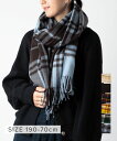 ジョシュアエリス Joshua Ellis マフラー メンズ レディース ファッション小物 70×190 カシミヤ スカーフ 大判 ストール チェック柄 おしゃれ プレゼント ギフト カシミア 贈り物 誕生日 記念 お祝い 秋冬 防寒 全6色